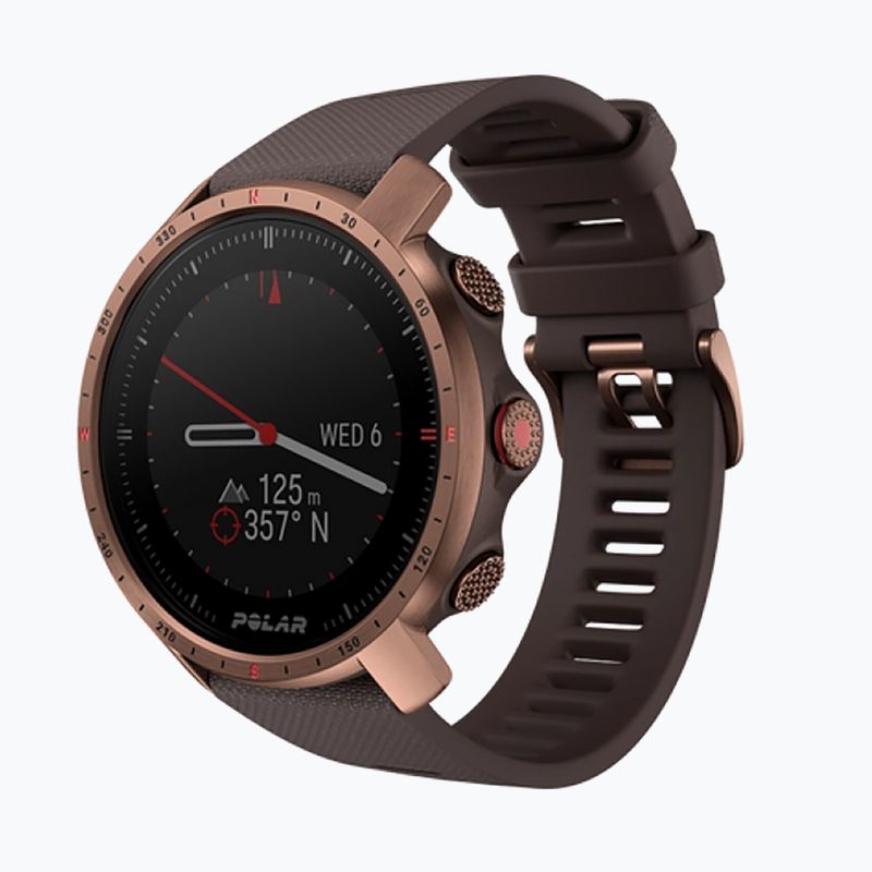 Zegarek Polar brązowy Grit X Pro
