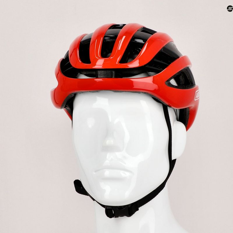 Kask rowerowy ABUS AirBreaker blaze red 9
