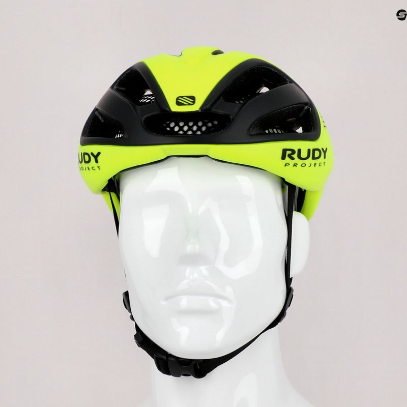 Kask rowerowy Rudy Project Spectrum yellow fluo black matte 9