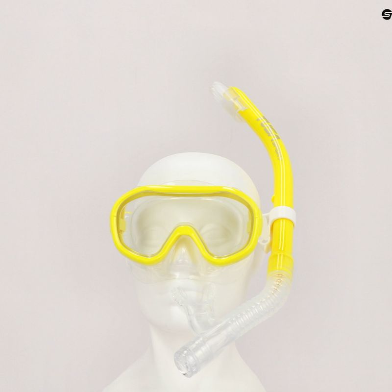 Zestaw do nurkowania dziecięcy TUSA Kleio Mini Fit yellow 8