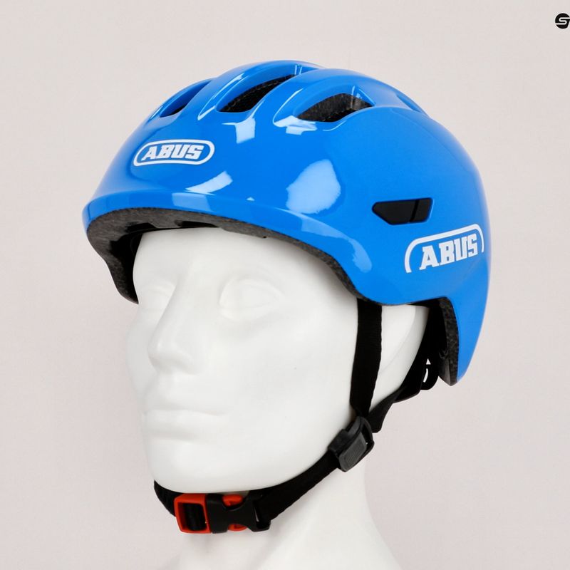 Kask rowerowy dziecięcy ABUS Smiley 3.0 shiny blue 10