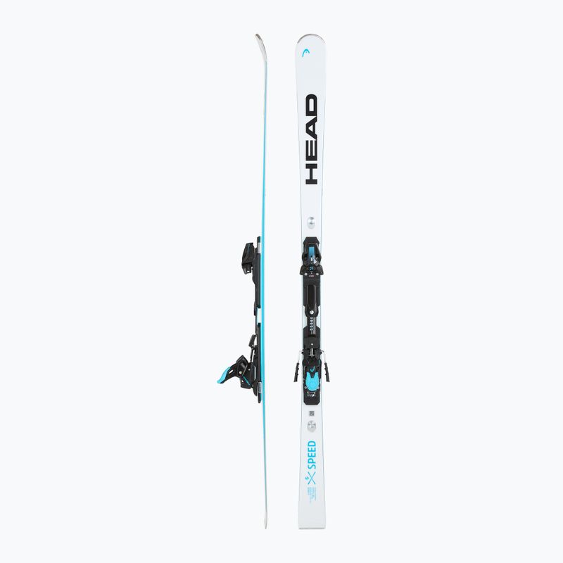 Narty zjazdowe HEAD WC Rebels e-Speed RP EVO 14 + Freeflex 14 GW white/blue 2