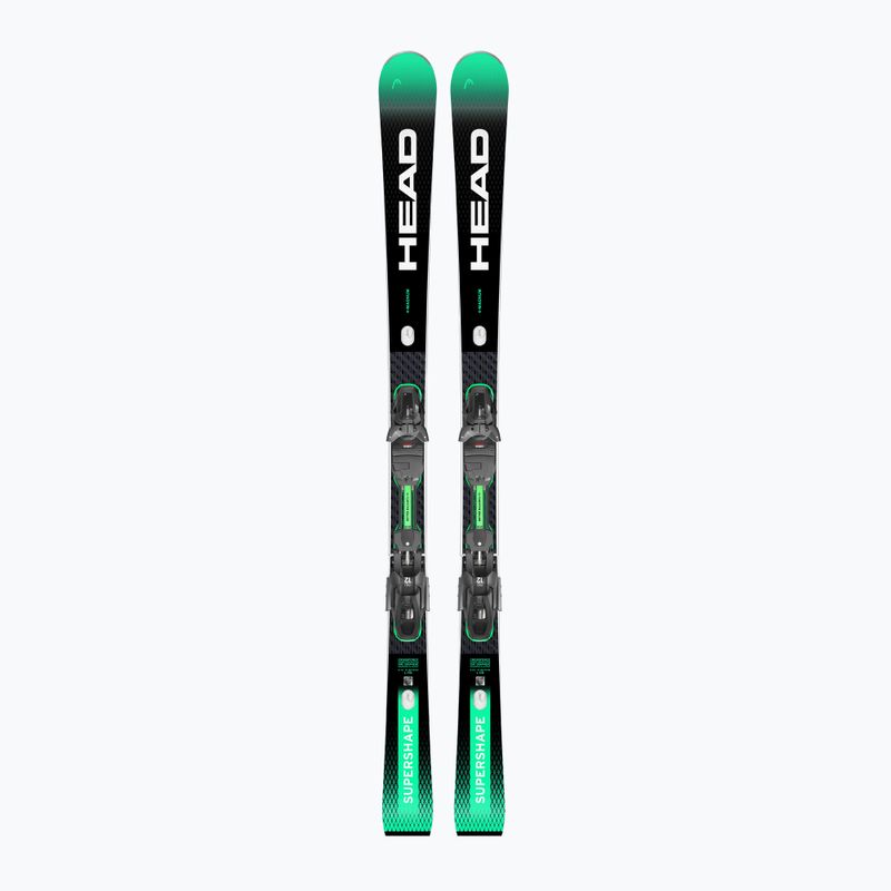 Narty zjazdowe HEAD Supershape e-Magnum SW BB-PR + wiązania PRD 12 GW black/green