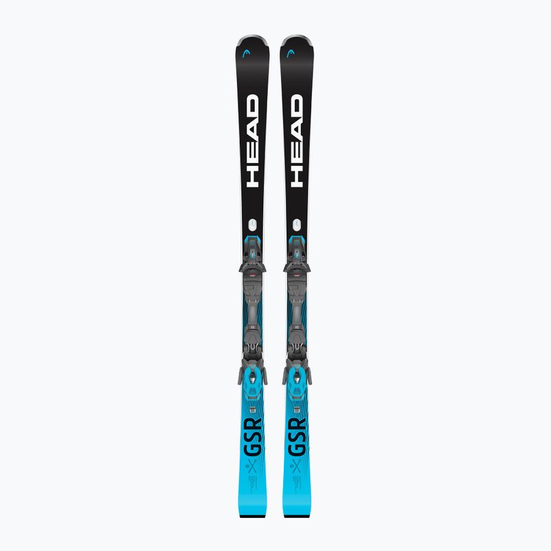 Narty zjazdowe HEAD Worldcup Rebels e.GSR + wiązania PR 11 GW black/blue