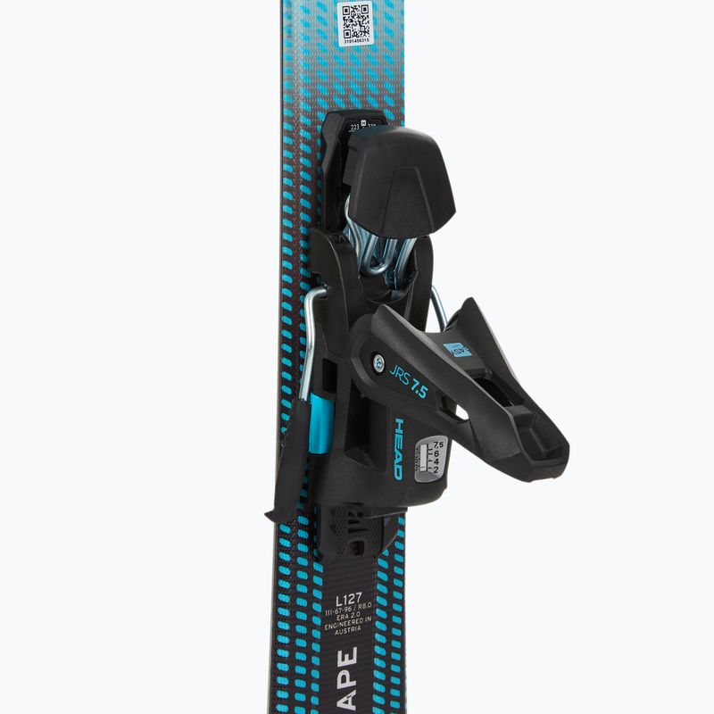 Narty zjazdowe dziecięce HEAD Supershape Team Easy JRS + wiązania Jrs 7.5 GW CA 2024 white/blue 5