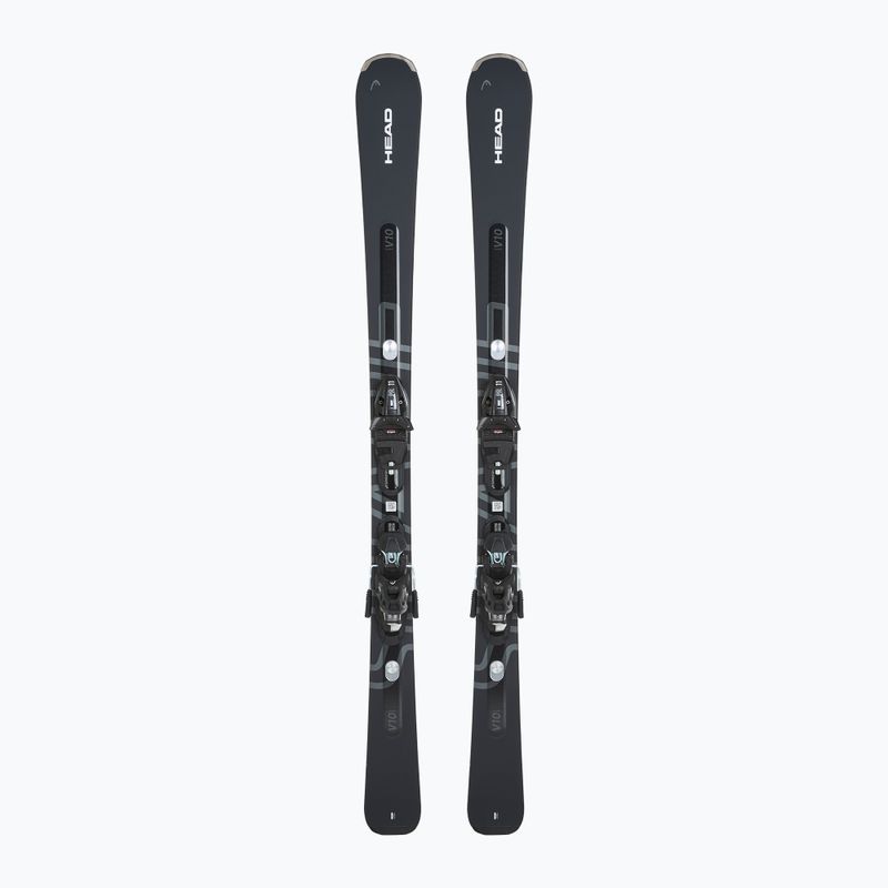 Narty zjazdowe HEAD Shape e-V10 SW AMT-PR + wiązania PR 11 GW anthracite/grey