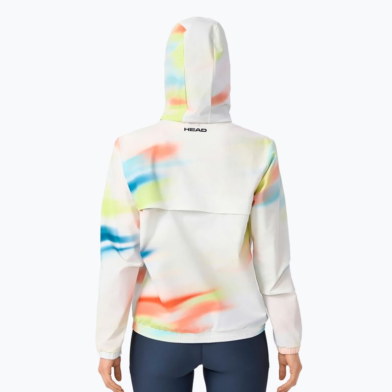 Kurtka tenisowa damska HEAD Blur W printed 3