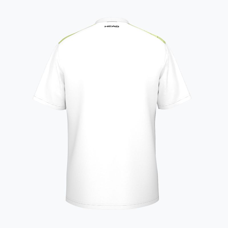 Koszulka tenisowa męska HEAD Topspin print vision m/lime 2