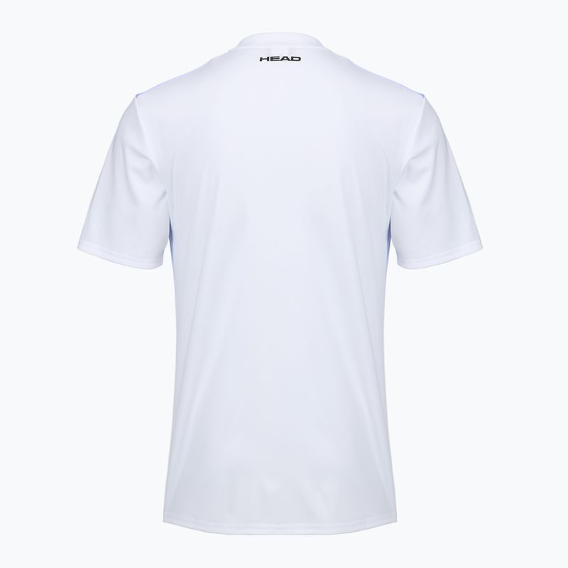 Koszulka tenisowa męska HEAD Topspin print vision m/navy 2