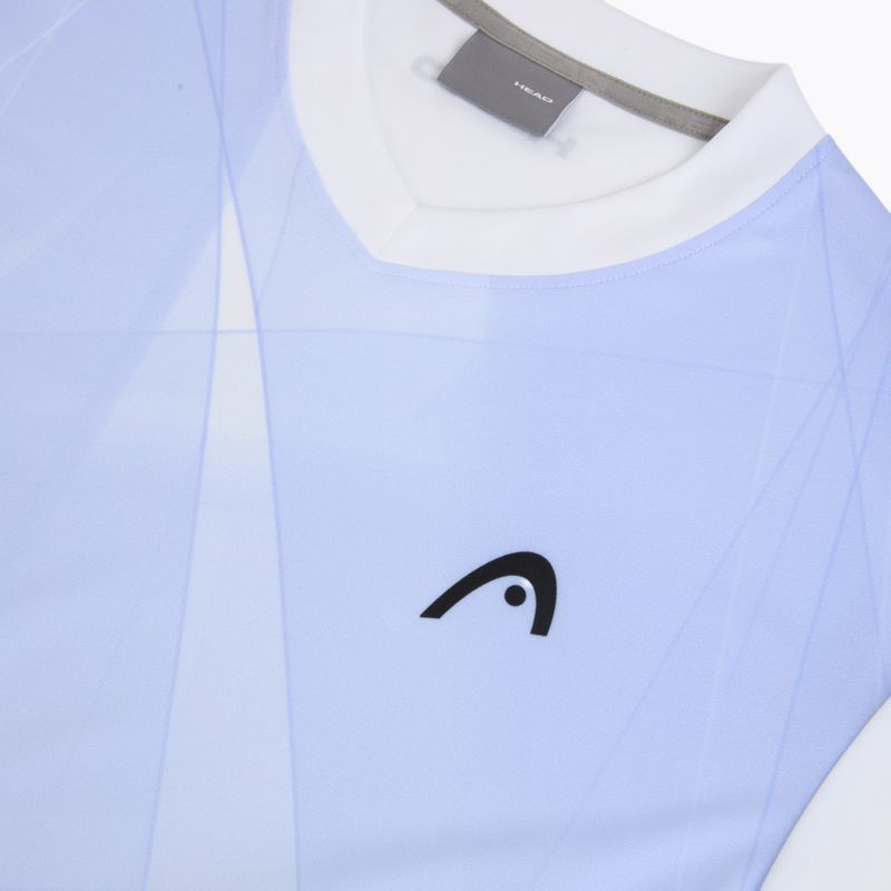 Koszulka tenisowa męska HEAD Topspin print vision m/navy 3