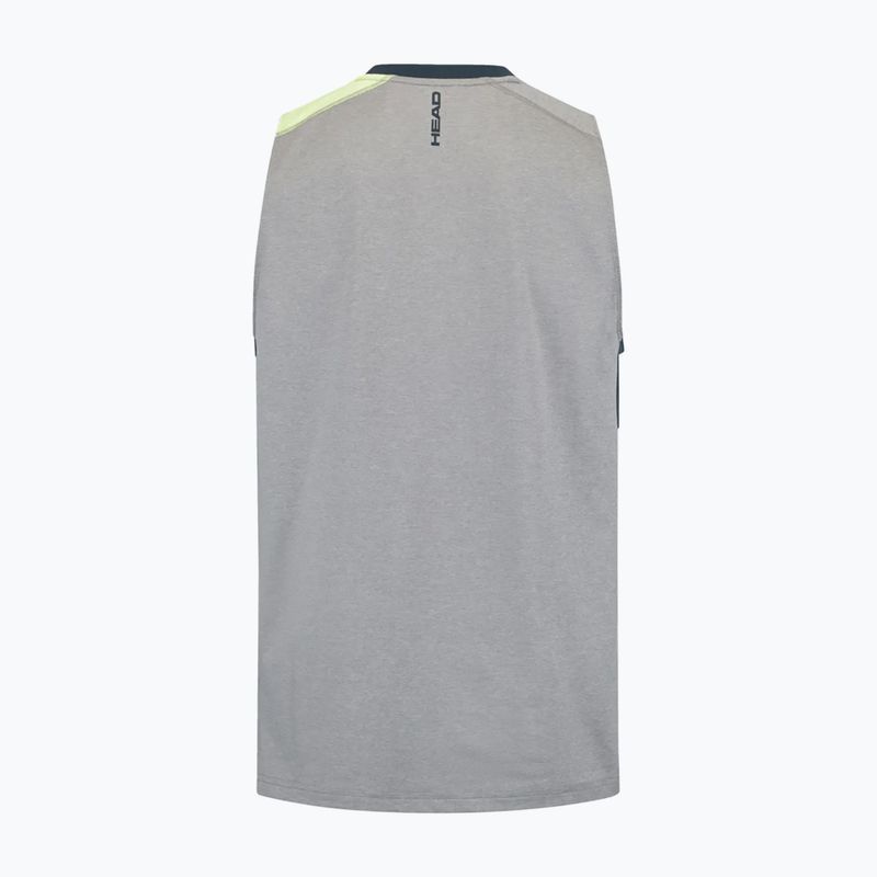 Koszulka tenisowa męska HEAD Topspin print vision m/navy 2