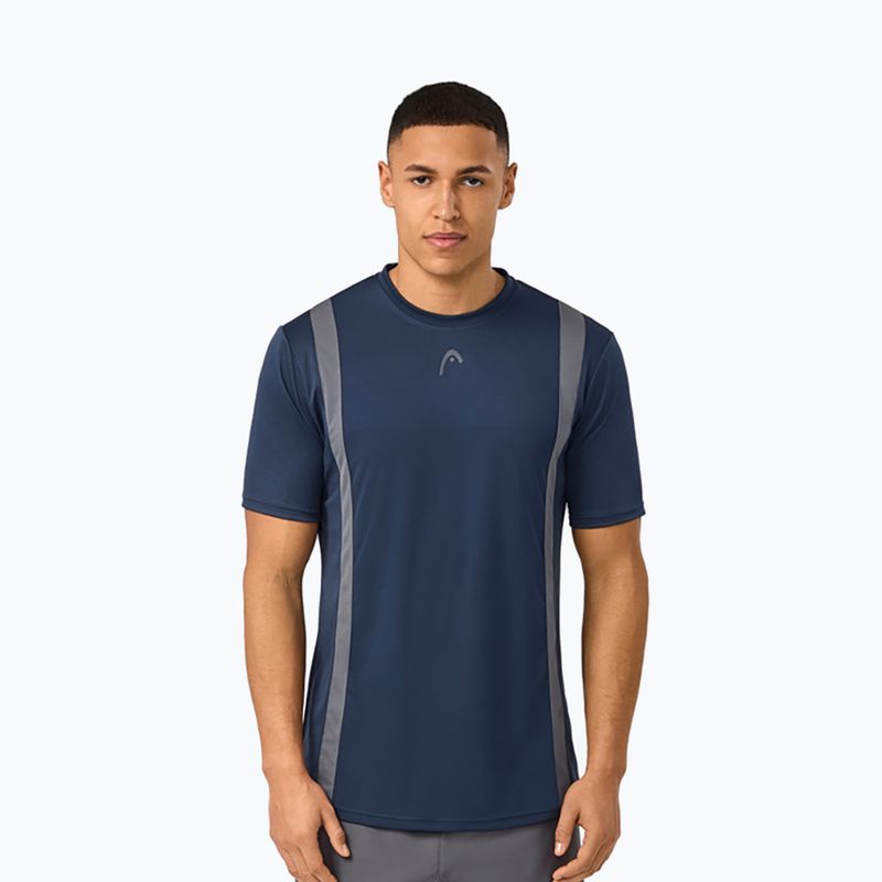 Koszulka tenisowa polo męska HEAD Club 25 Tech Polo navy