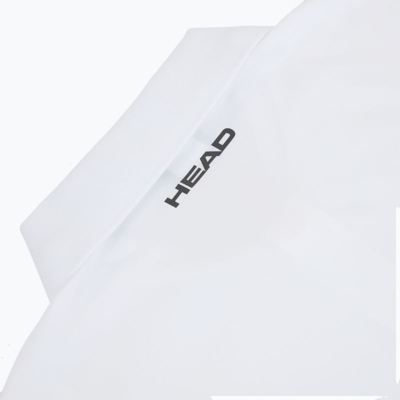 Koszulka tenisowa polo męska HEAD Club 25 Tech Polo white 4