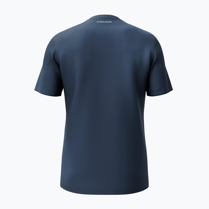 Koszulka tenisowa męska HEAD Club 25 Tech navy 2