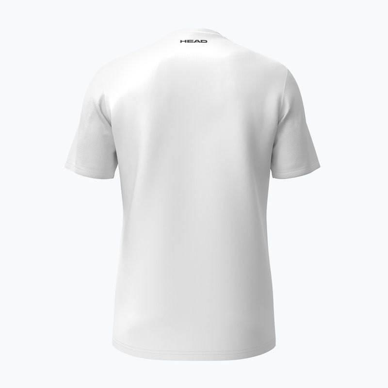 Koszulka tenisowa męska HEAD Club 25 Tech white 2