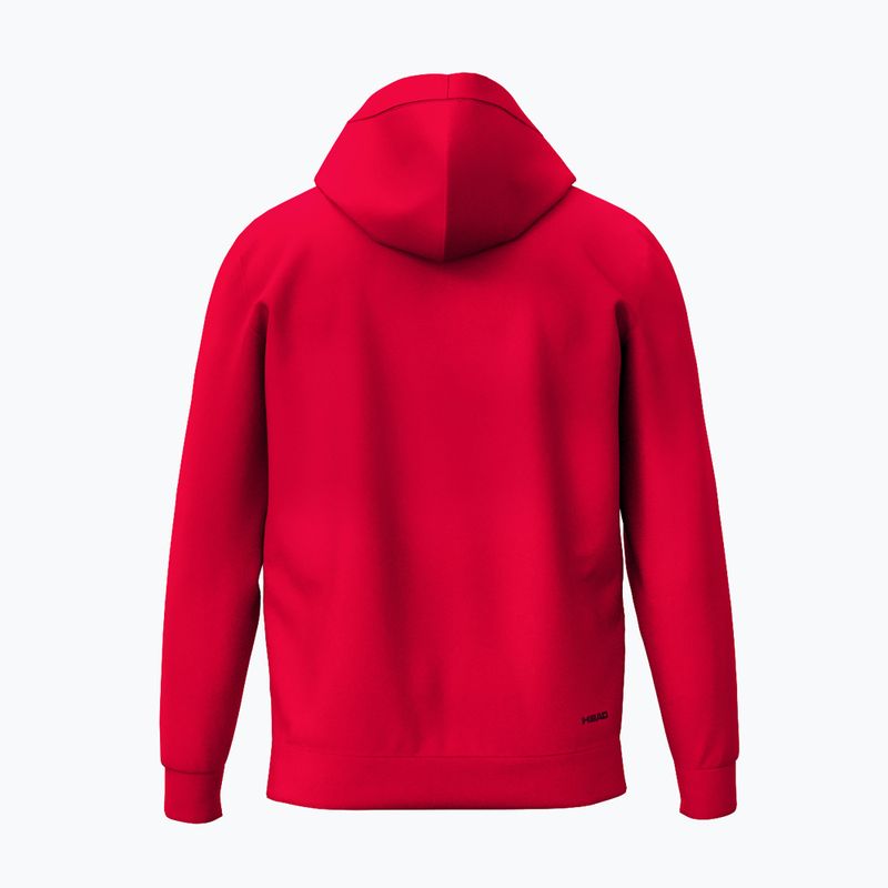 Bluza męska HEAD Club Original Hoodie red 2