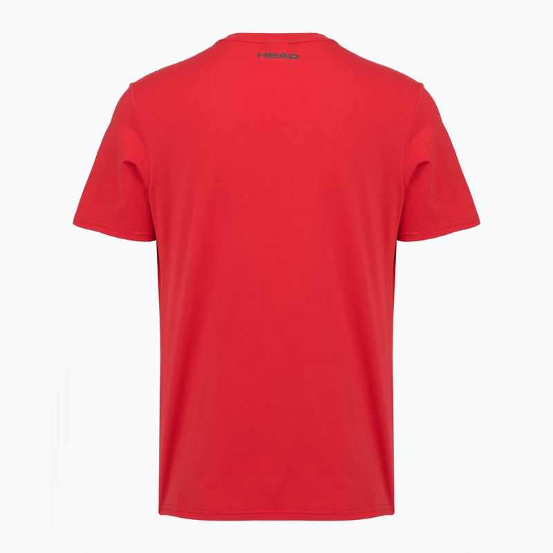 Koszulka tenisowa męska HEAD Club Original red 2