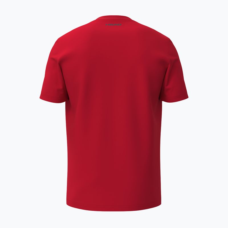 Koszulka tenisowa męska HEAD Club Original red 2