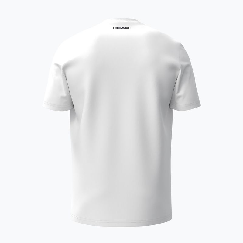 Koszulka tenisowa męska HEAD Club Original white 2