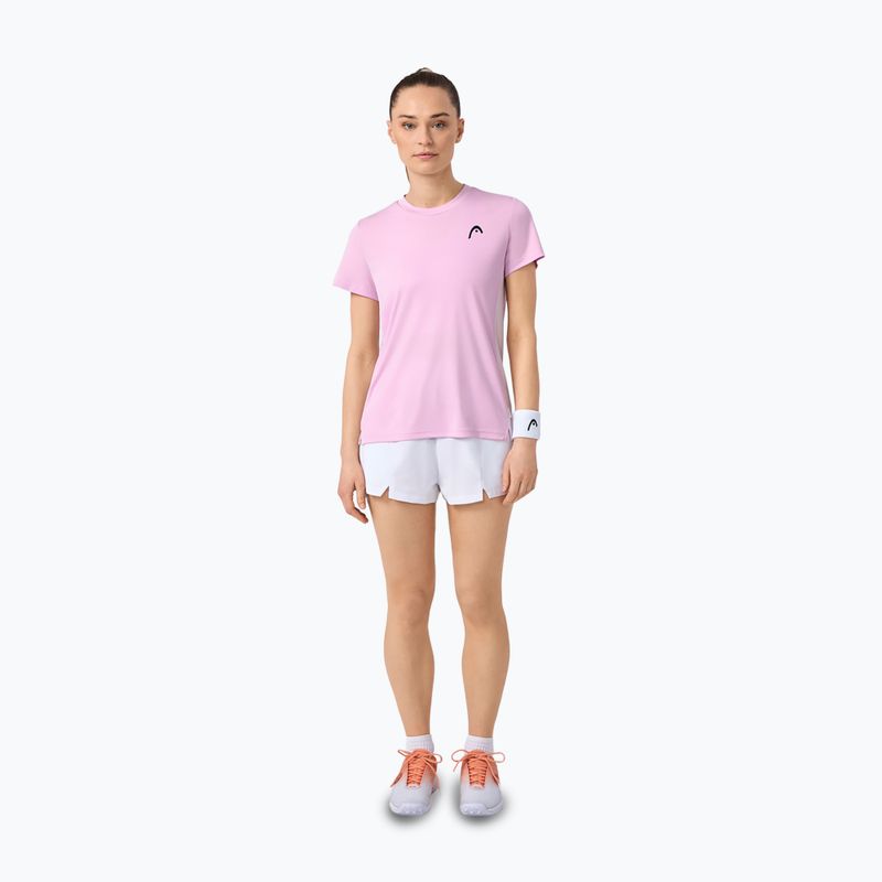 Koszulka tenisowa damska HEAD Tie-Break alight lilac 2