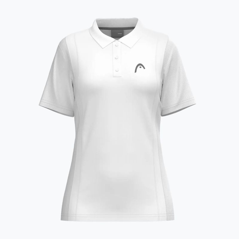 Koszulka tenisowa damska HEAD Club 25 Tech Polo W white 7