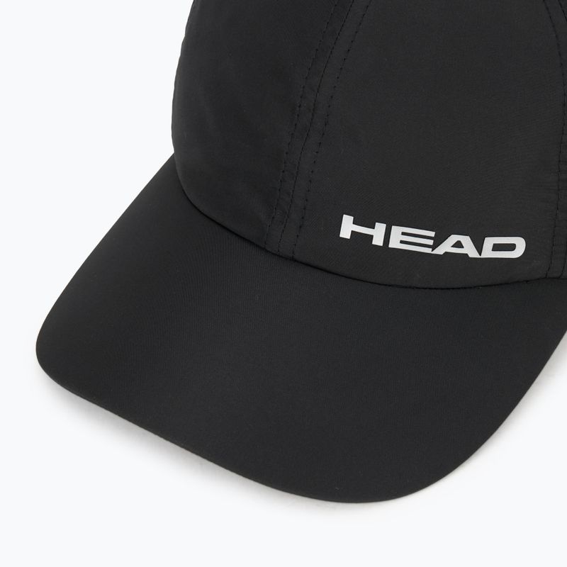 Czapka z daszkiem dziecięca HEAD Kids Pro Player Cap black 3