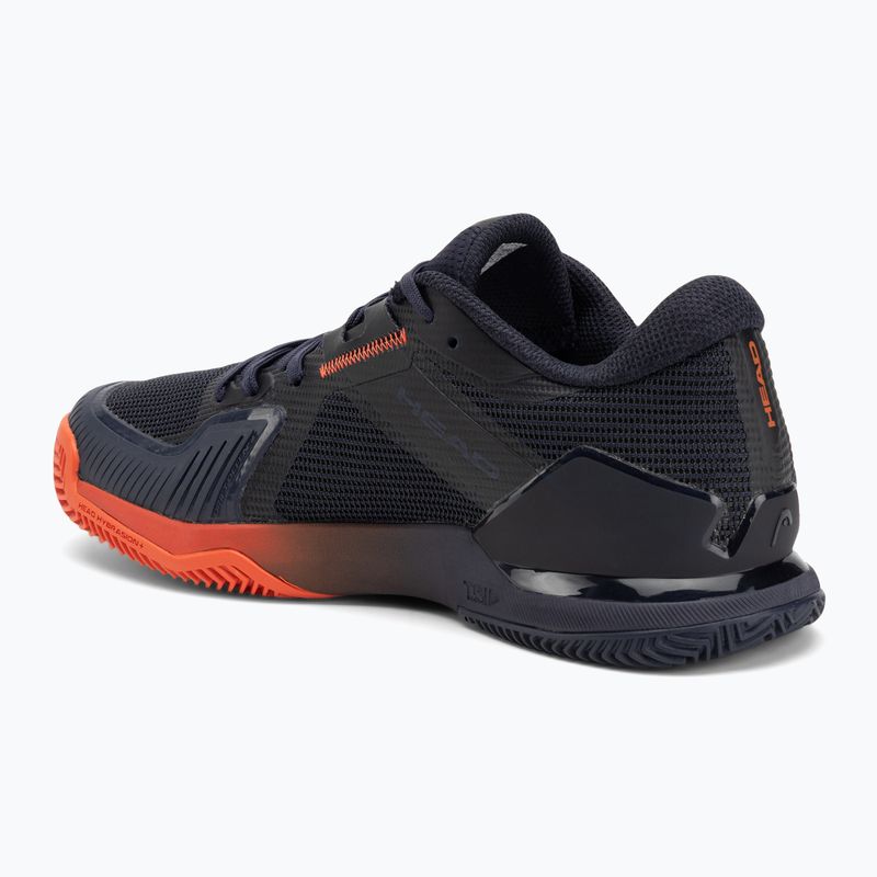 Buty do tenisa męskie HEAD Sprint Pro 4.0 Clay dark blue/ red 3