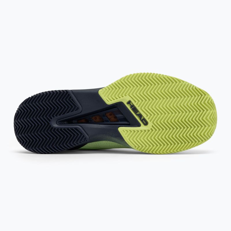 Buty do tenisa męskie HEAD Sprint Pro 4.0 Clay lime/ navy 4
