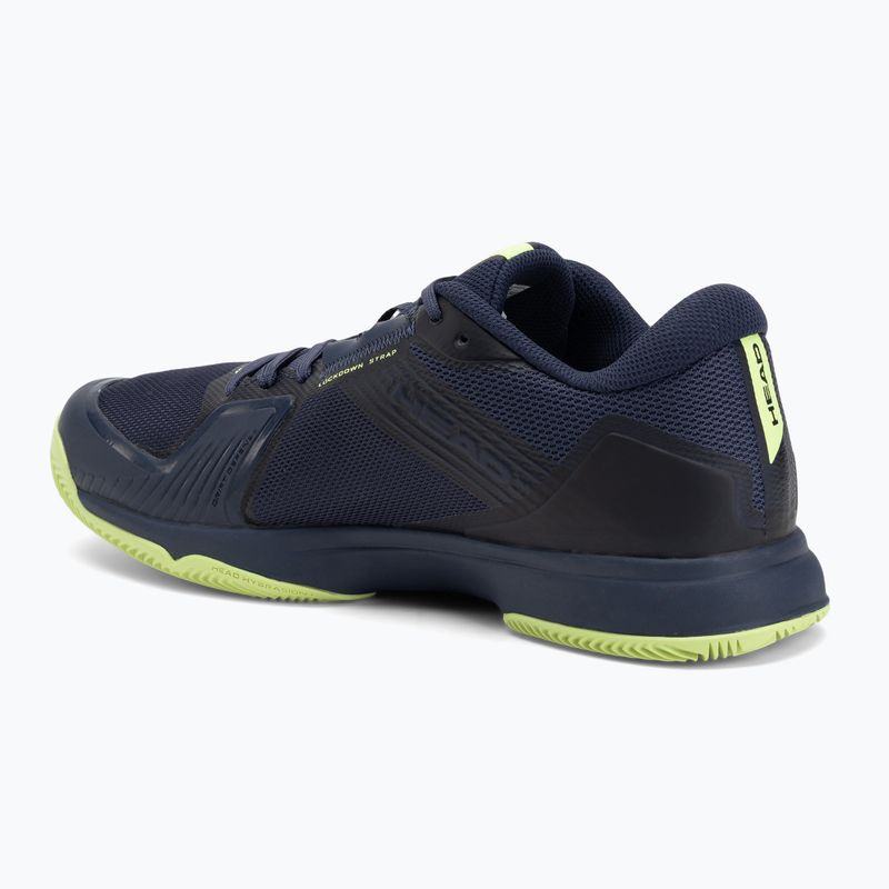 Buty do tenisa męskie HEAD Sprint Team 4.0 Clay navy/ lime 3