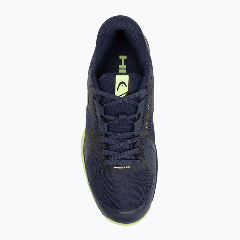 Buty do tenisa męskie HEAD Sprint Team 4.0 Clay navy/ lime 5