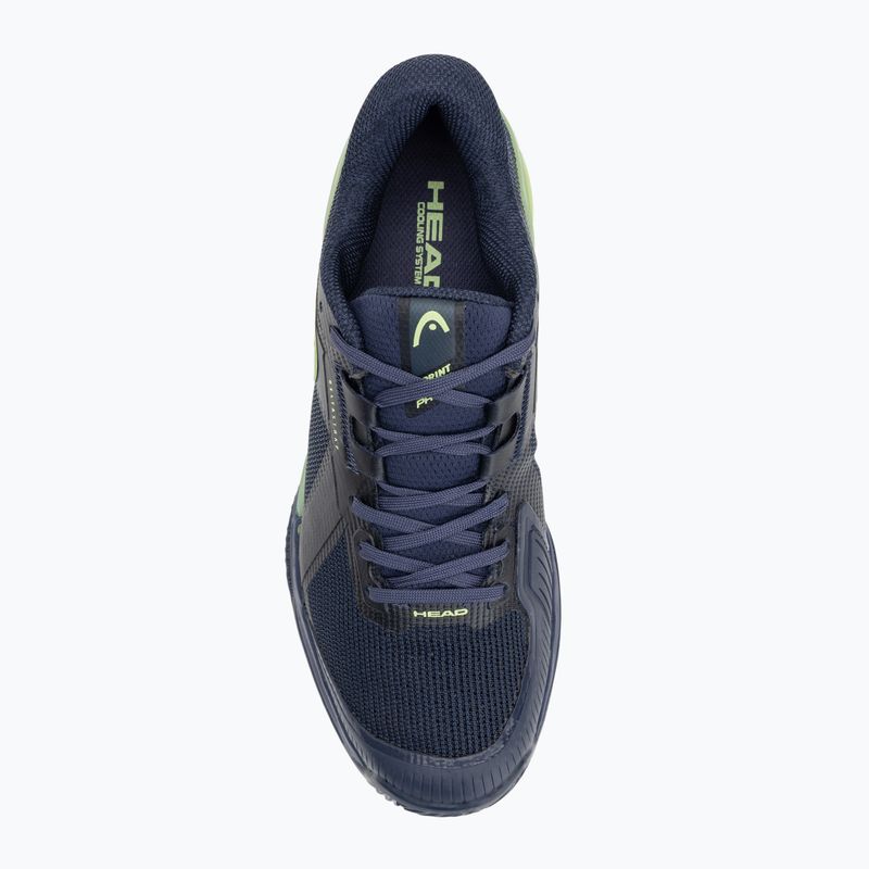 Buty do padla męskie HEAD Sprint Pro 4.0 navy/ lime 5