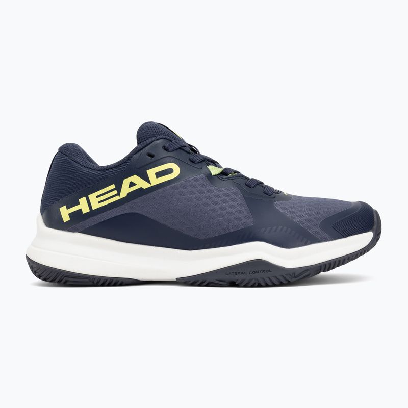 Buty do padla męskie HEAD Motion Team navy/ lime 2