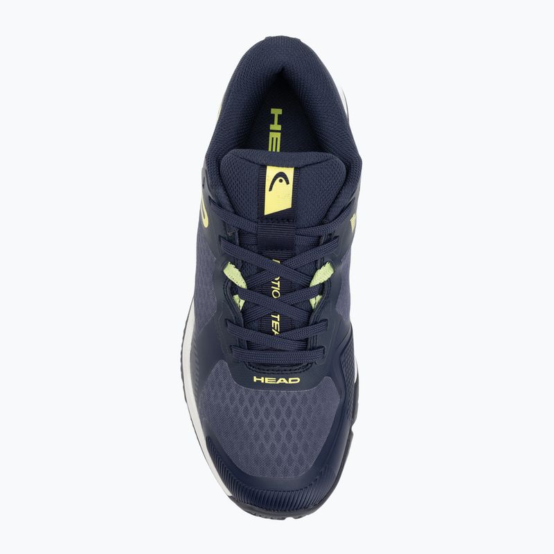 Buty do padla męskie HEAD Motion Team navy/ lime 5