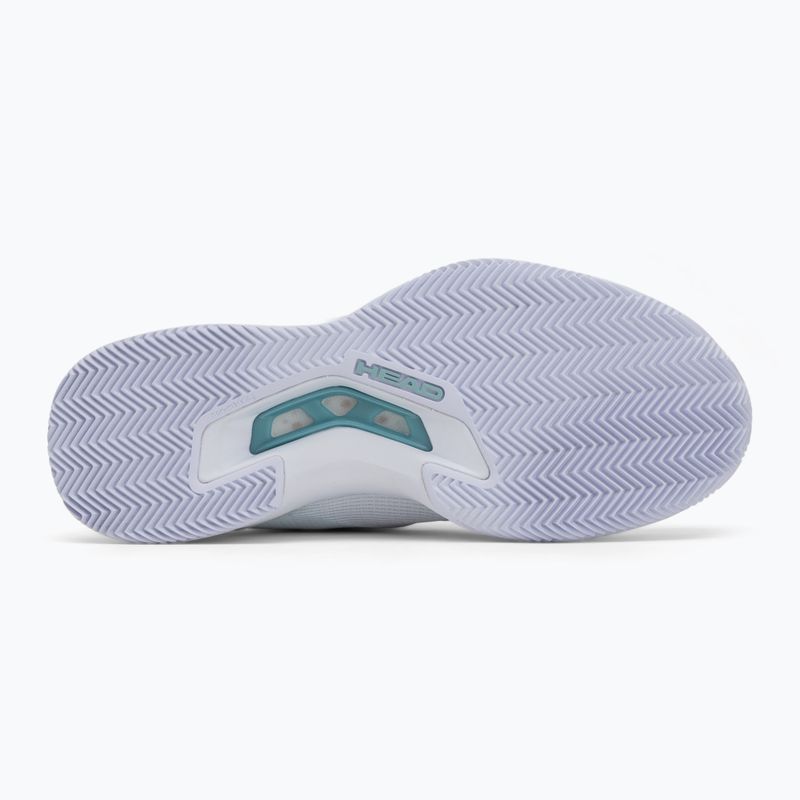 Buty do tenisa damskie HEAD Sprint Evo 3.5 Clay white/ turquise 4