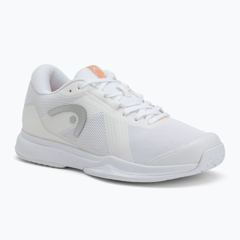 Buty do tenisa damskie HEAD Sprint Team 4.0 white/ coral