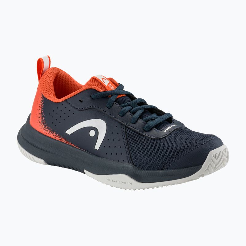 Buty do tenisa dziecięce HEAD Sprint Court 4.0 dark blue/ red