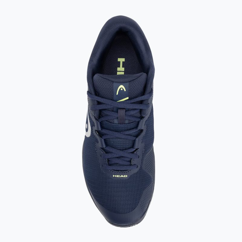Buty do tenisa męskie HEAD Revolt Evo 2.0 Clay navy/ lime 5