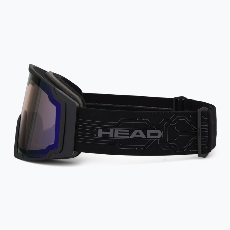 Gogle narciarskie HEAD Neves Sunscreen black/blue 4