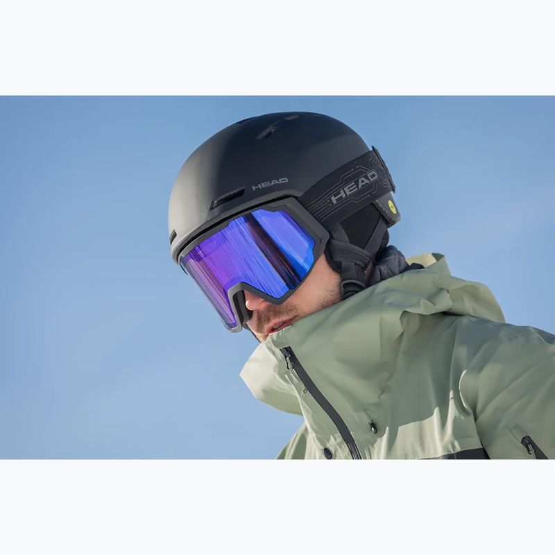 Gogle narciarskie HEAD Neves Sunscreen black/blue 7