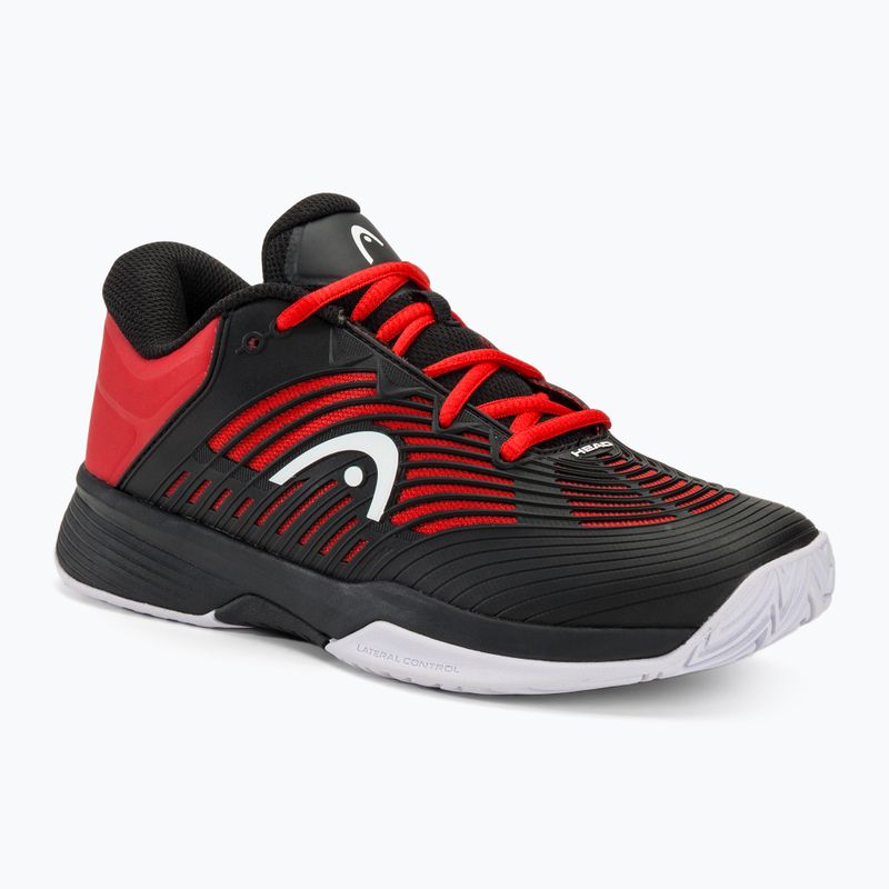 Buty do tenisa dziecięce HEAD Revolt Pro 4.5 black/red