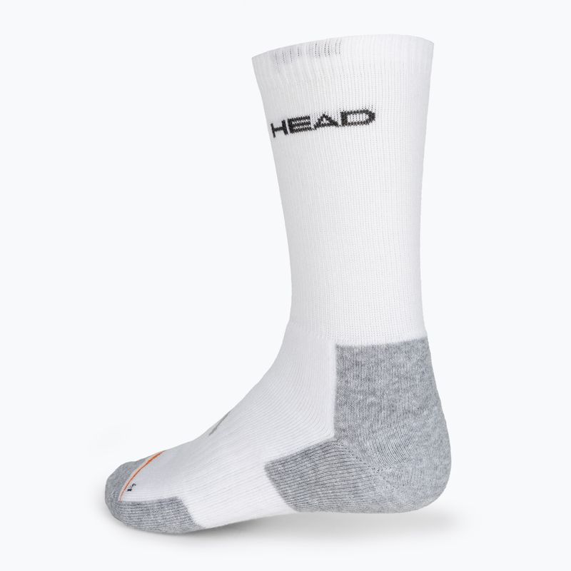 Skarpety HEAD Socks Tennis 1P Crew Athletes white 2