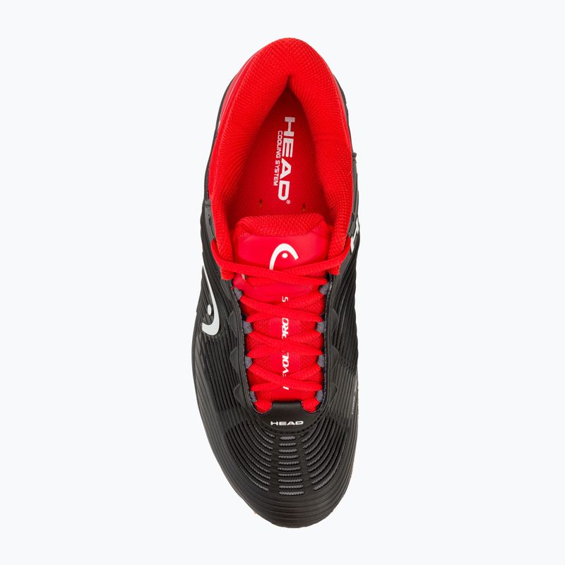 Buty do tenisa męskie HEAD Revolt Pro 4.5 black/red 5