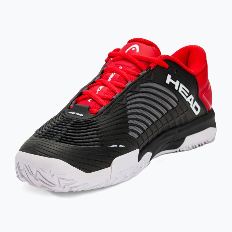 Buty do tenisa męskie HEAD Revolt Pro 4.5 black/red 7