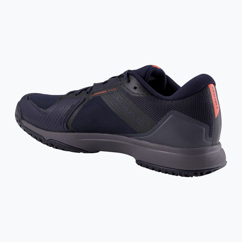 Buty do tenisa męskie HEAD Sprint Team 4.0 dark blue/ red 2