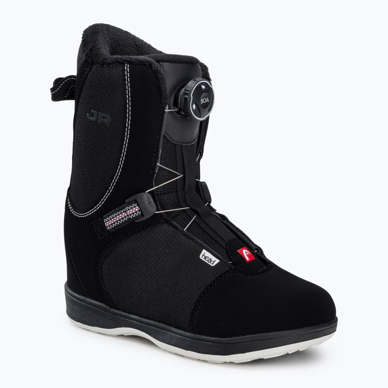 Buty snowboardowe dziecięce HEAD Jr Boa black