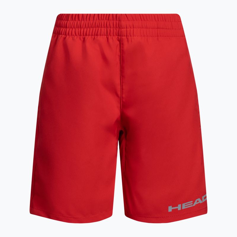 Spodenki tenisowe dziecięce HEAD Club Bermudas Jr red