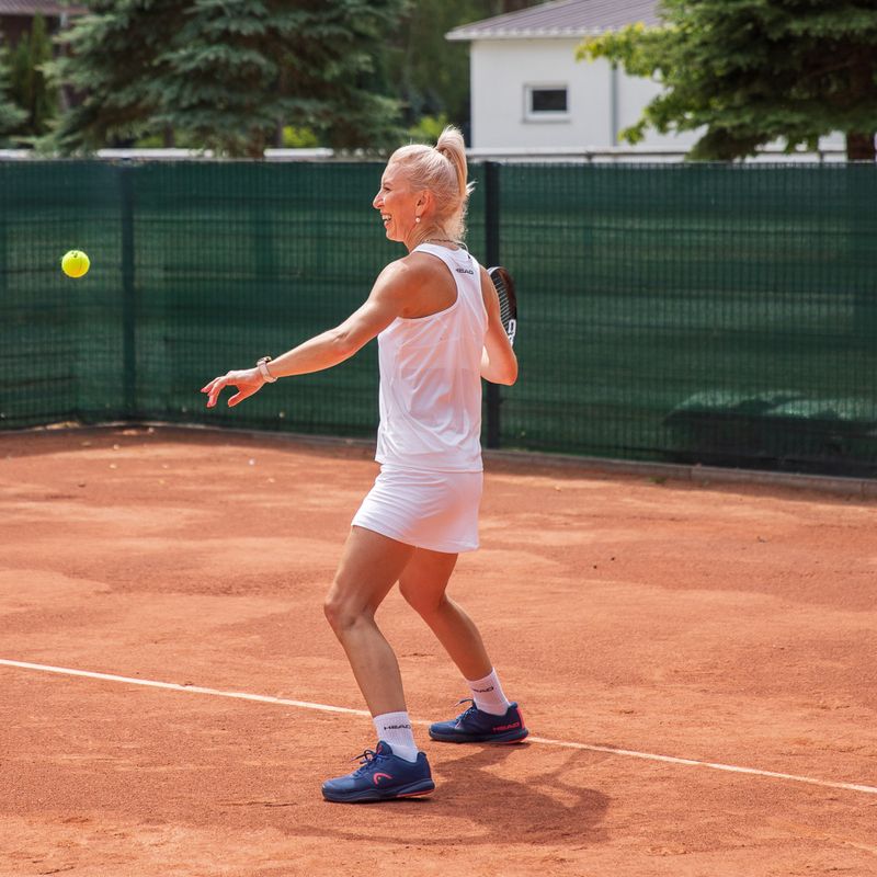 Spódnica tenisowa HEAD Club Basic Skort white 4