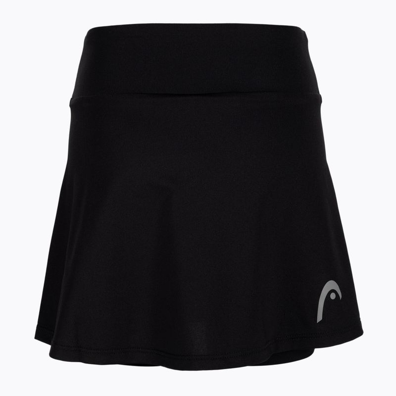 Spódnica tenisowa dziecięca HEAD Club Basic Skort Jr black 2
