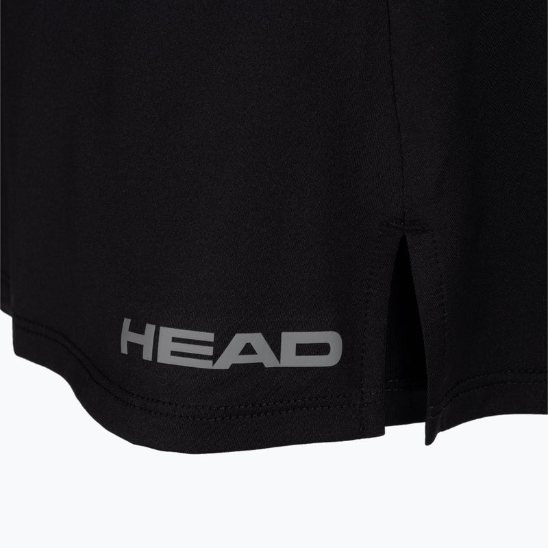 Spódnica tenisowa dziecięca HEAD Club Basic Skort Jr black 4