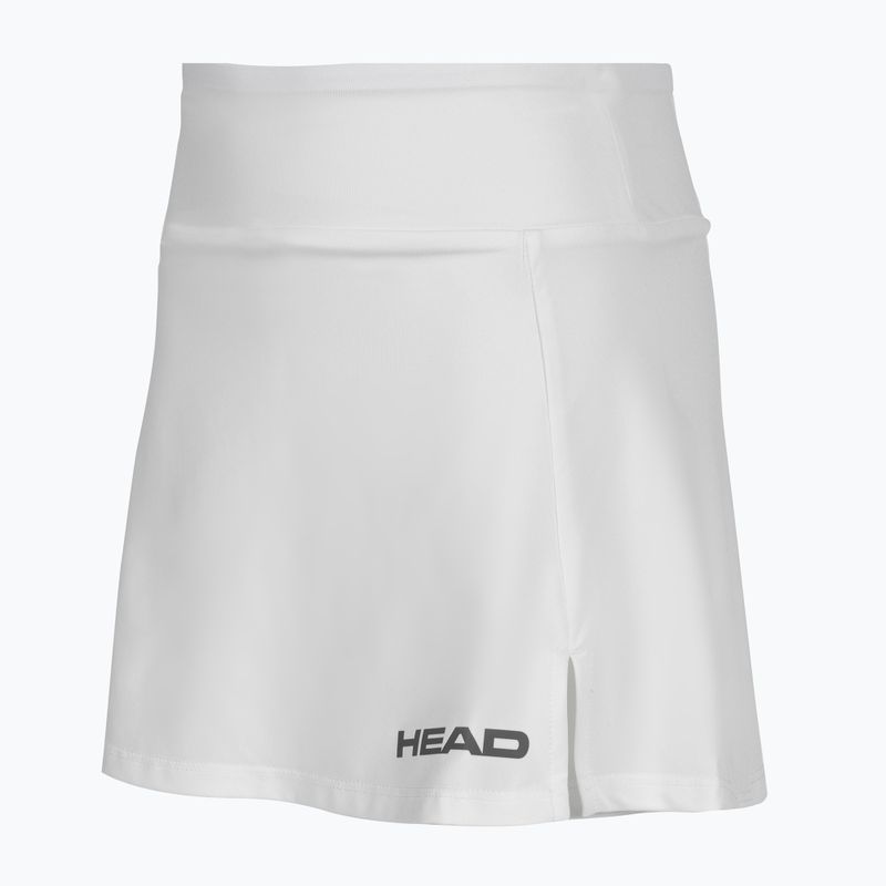 Spódnica tenisowa dziecięca HEAD Club Basic Skort Jr white 3